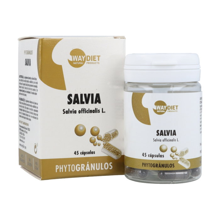 WAYDIET NATURAL PRODUCTS Salvia Phytogranulos 45 cápsulas WAYDIET NATURAL PRODUCTS Salvia Phytogranulos 45 cápsulas