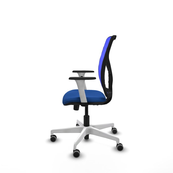 PIQUERAS Y CRESPO Silla de oficina Motilla con Mecanismo Sincro Azul