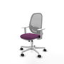 PIQUERAS Y CRESPO Silla de oficina Cilanco con mecanismo Sincro, Morado y Gris