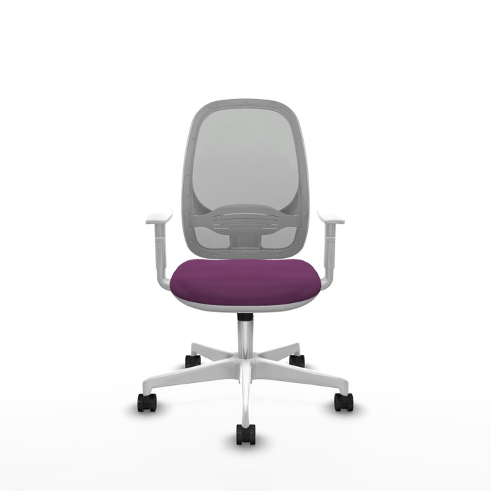 PIQUERAS Y CRESPO Silla de oficina Cilanco con mecanismo Sincro, Morado y Gris PIQUERAS Y CRESPO Silla de oficina Cilanco con mecanismo Sincro, Morado y Gris