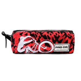 Pro-Dg Estuche Portatodo Cuadrado HS Backflip PRO-DG Rojo 21x7x5.5 cm Poliéster