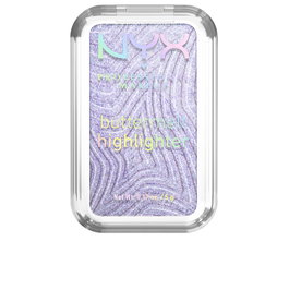 NYX Professional Make Up Buttermelt Highlighter Iluminador en Polvo 5g - #40-No 1 Butta - Textura Cremosa - Hasta 12h Duración