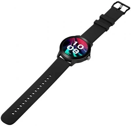 SPC Smartee Duo Vivo 2 9655N Smartwatch Negro con Llamadas Bluetooth, Frecuencia Cardíaca y AMOLED. Incluye Correa Extra