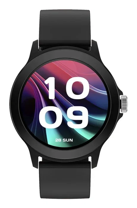 SPC Smartee Duo Vivo 2 9655n Smartwatch con Pantalla AMOLED 1.32", GPS, Monitor Frecuencia Cardíaca, 100 Modos Deporte, 8 Días Batería, IP68, Incluye 2 Correas - Negro