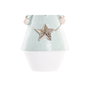 DKD Home Decor Figura Cascanueces Verde Menta y Blanco 8x8x16 cm