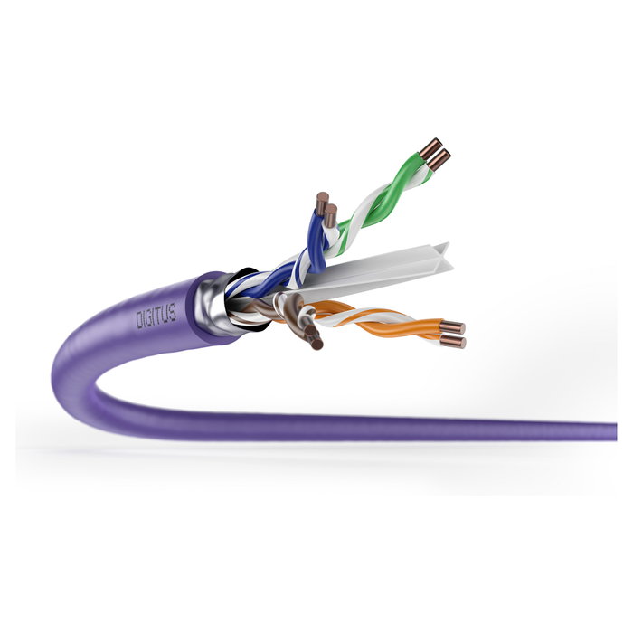 Digitus Cable de Instalación CAT6 F/UTP (FTP) 100m Violeta