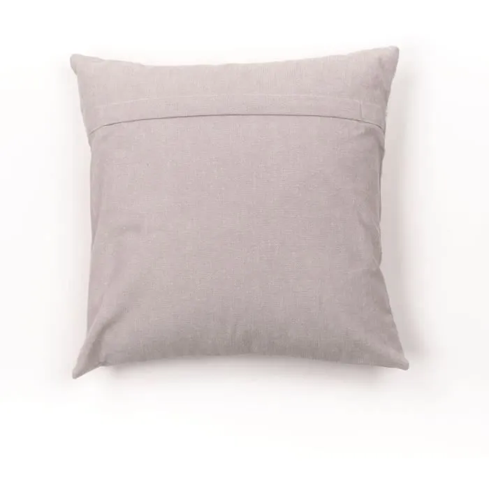 Today TOD1700240761365 Cojín - HOY - CHARME - Slub x Chambray x Pompon Berenice - 40 x 40 cm