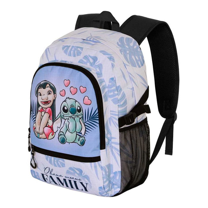 KARACTERMANIA Mochila Couple Stitch Disney 44cm adaptable