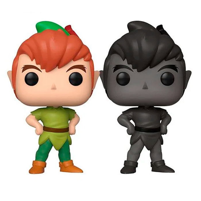 FUNKO POP Disney Peter Pan Figura de Acción Exclusiva Peter Pan y Sombra Peter Pan