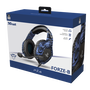 Trust Auriculares Gaming GXT 488 Forze para PS4 con Micrófono, Conector 3,5mm, Negro/Azul, 23532