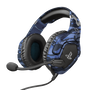 Trust Auriculares Gaming GXT 488 Forze para PS4 con Micrófono, Conector 3,5mm, Negro/Azul, 23532