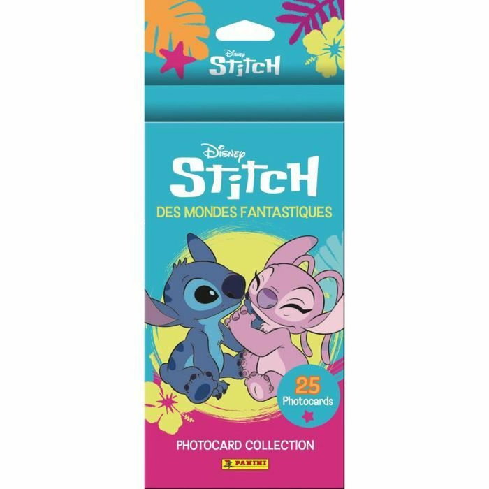 Panini Blister Stitch Photocards con 25 tarjetas y 5 fundas