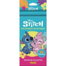 Panini PAN8051708025576 Blister Stitch Photocards, 4 fundas + 1 gratis, 25 tarjetas