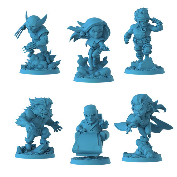 CMON Marvel United: X-Men - Juego de Mesa Cooperativo | 1-5 Jugadores | 40 Minutos | Edición en Español | Ref. MUN11ES