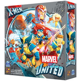 CMON Marvel United: X-Men - Juego de Mesa Cooperativo | 1-5 Jugadores | 40 Minutos | Edición en Español | Ref. MUN11ES