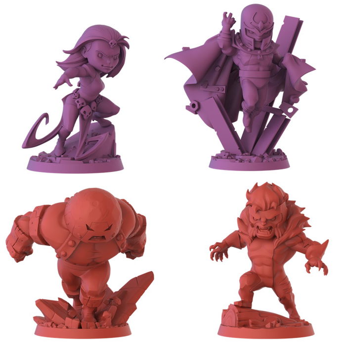 CMON Marvel United: X-Men - Juego de Mesa Cooperativo | 1-5 Jugadores | 40 Minutos | Edición en Español | Ref. MUN11ES