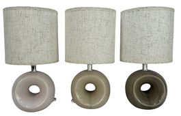 DKD Home Decor Lámpara de Sobremesa de Gres Surtida