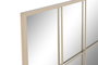 DKD Home Decor Espejo Ventana Beige Hierro y Cristal 90x120 cm