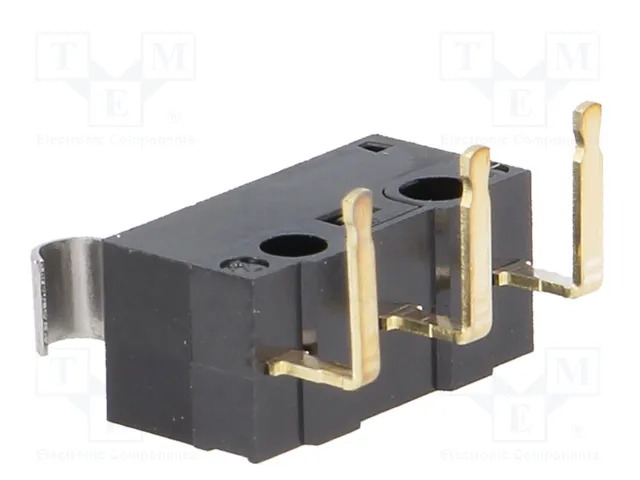 Aratas (Formerly Omron Components) Microconmutador SNAP ACTION D2F-01L3-A SPDT Aratas (Formerly Omron Components) Microconmutador SNAP ACTION D2F-01L3-A SPDT
