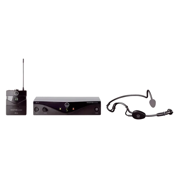 AKG Sistema Inalámbrico UHF Sport Band D con Petaca, Micrófono Diadema y Receptor