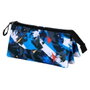 Pro-Dg Estuche Portatodo Triple Abstract Azul