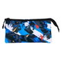 Pro-Dg Estuche Portatodo Triple Abstract Azul