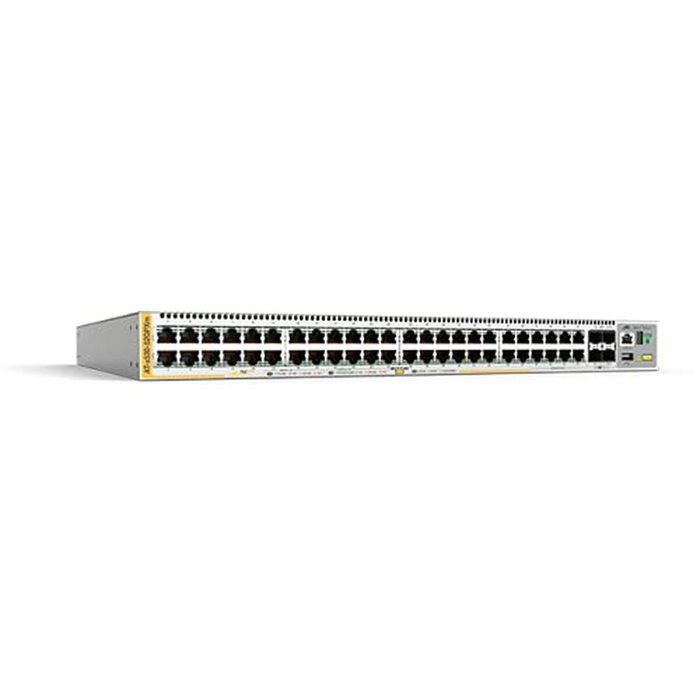 Allied Telesis L3 Stackable Switch 40 Puertos 10/1000 PoE+ 8 Puertos 100M/5G PoE+ 4 Puertos SFP+ 2 Unidades EU