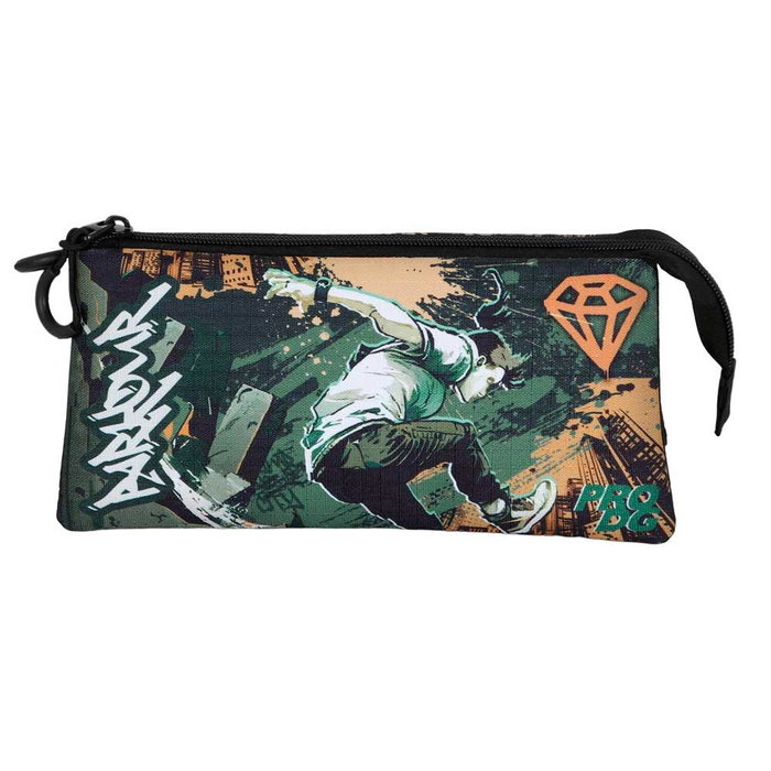 Pro-Dg Estuche Portatodo Triple PRO-DG Multicolor Ripstop