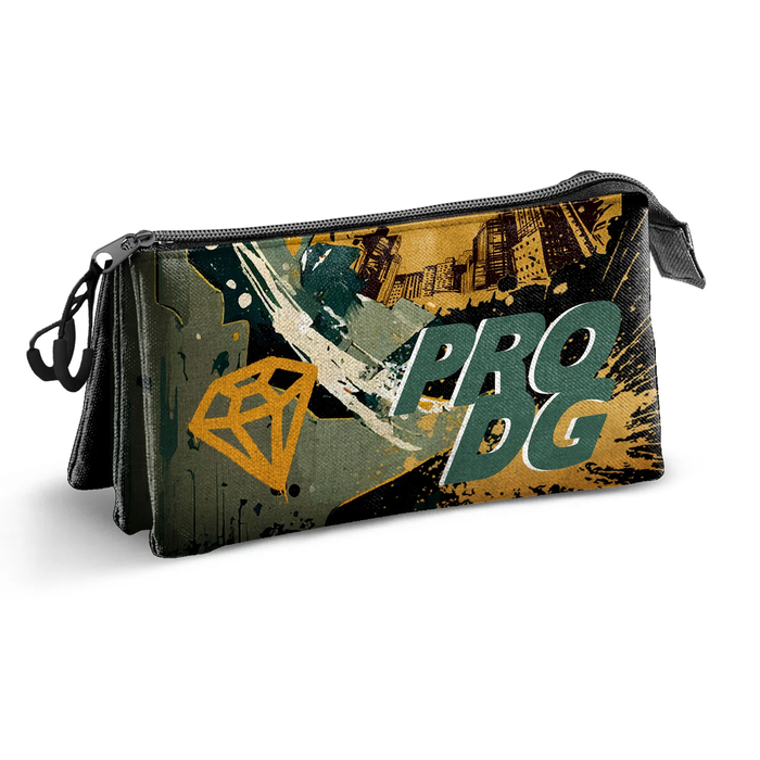 Pro-Dg Estuche Portatodo Triple PRO-DG Multicolor Ripstop