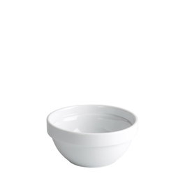 Oyv Madison Bol de porcelana 6.5 x 12 cm 40 cl blanco (Set de 6)