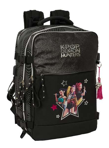 Safta Mochila Viaje Cabina K-Pop Demon Hunters - Energy para Portátil 15,6''