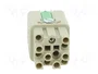 HARTING Han Q Plantilla de contacto hembra 10A 400V