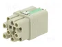 HARTING Han Q Plantilla de contacto hembra 10A 400V