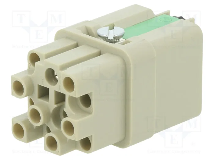 HARTING Han Q Plantilla de contacto hembra 10A 400V HARTING Han Q Plantilla de contacto hembra 10A 400V