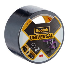 3M Cinta Americana Negro Universal 48mm x 25m