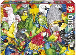 EDUCA BORRAS Puzzle 500 Piezas Loros