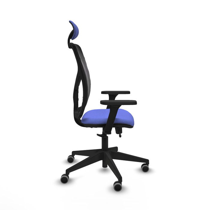 PIQUERAS Y CRESPO Silla de oficina Motilla con mecanismo Sincro/Traslack Azul claro PIQUERAS Y CRESPO Silla de oficina Motilla con mecanismo Sincro/Traslack Azul claro