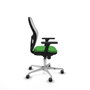 PIQUERAS Y CRESPO Silla de oficina Jorquera Verde y Blanco