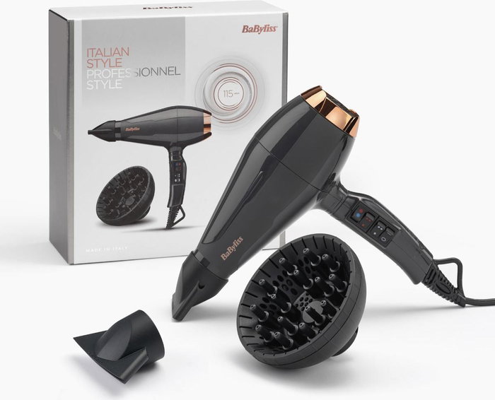 BaByliss Air Pro 2200 6719DE Gris BaByliss Air Pro 2200 6719DE Gris