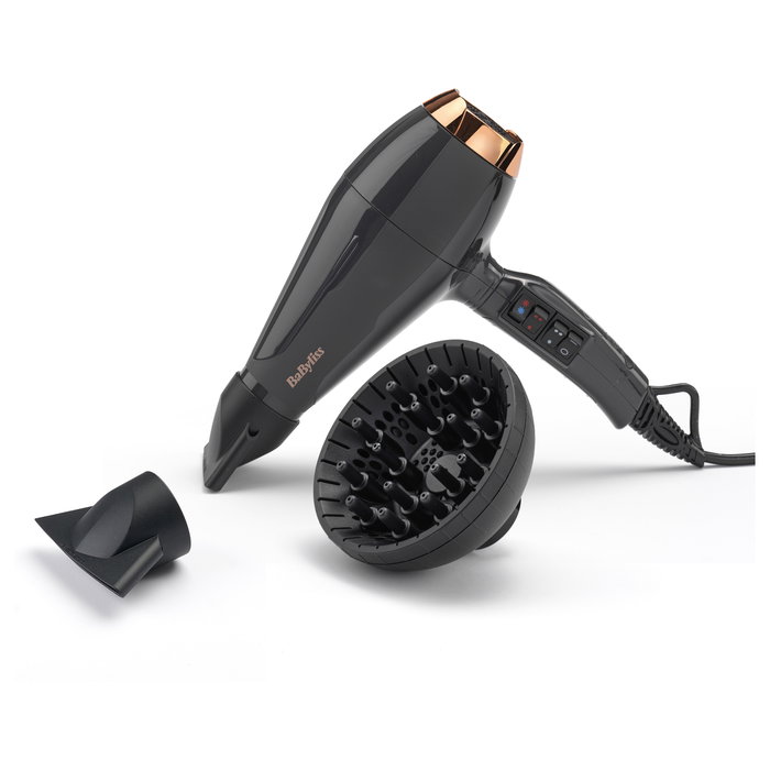 BaByliss Air Pro 2200 Secador de Pelo Negro