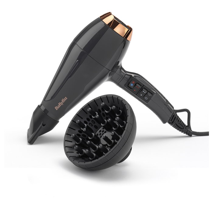 BaByliss Air Pro 2200 Secador de Pelo Negro