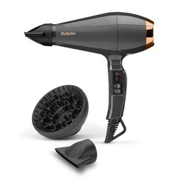 BaByliss Secador de Pelo Professional 2200W Air Pro 6719DE - Color Gris