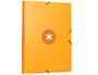 Antartik Carpeta con Gomas Tres Solapas Cartón Forrado A4 Color Mostaza 215x315 mm