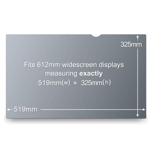3M Filtro de privacidad PF240W1B para Monitor 24.0 pulg 16:10