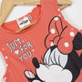 Cerdá - Vestido de niña Minnie Mouse, tejido jersey, color Rojo Claro, talla 4 años (para 36 meses)