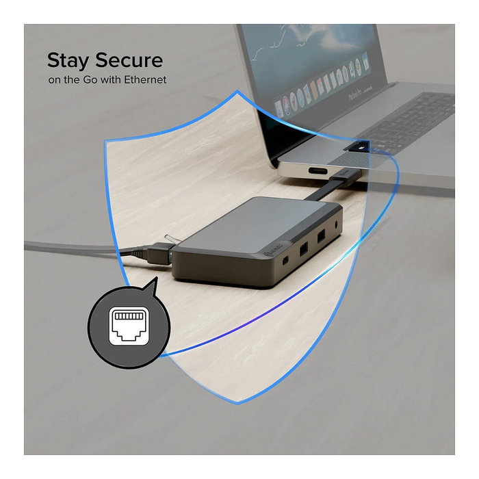ALOGIC Fusion Pro NEXUS Dock de Video Universal USB-C Gris