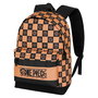 One Piece Mochila HS PLUS Camel de Alta Resistencia Repelente a Líquidos con Compartimento Acolchado y Bolsillo de Seguridad