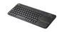 Logitech K400 Plus Teclado Inalámbrico con Touchpad Negro QWERTY US International