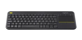 Logitech K400 Plus Teclado inalámbrico con touchpad negro (920-007145)