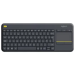 Logitech Teclado Inalámbrico K400 Plus con Panel Táctil Layout Polaco Negro